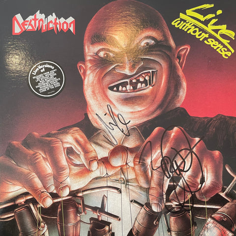 Destruction - Live Without Sense [AUTOGRAPHED VINTAGE]