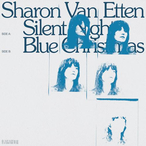 Sharon Van Etten - Silent Night b/w Blue Christmas [Clear Blue color 7"]