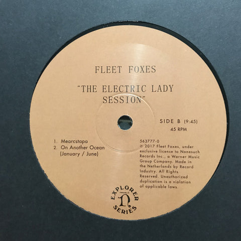 Fleet Foxes ‎– The Electric Lady Session [RSD 2017] [VINTAGE]