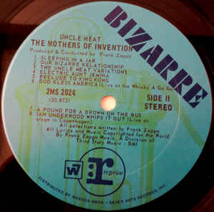 Uncle Meat - The Mothers [VINTAGE]