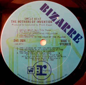 Uncle Meat - The Mothers [VINTAGE]