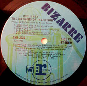 Uncle Meat - The Mothers [VINTAGE]