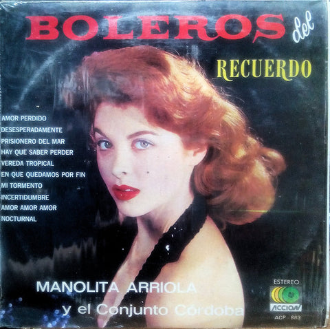 Manolita Arriola Y El Conjunto Córdoba – Boleros Del Recuerdo [VINTAGE VINYL]