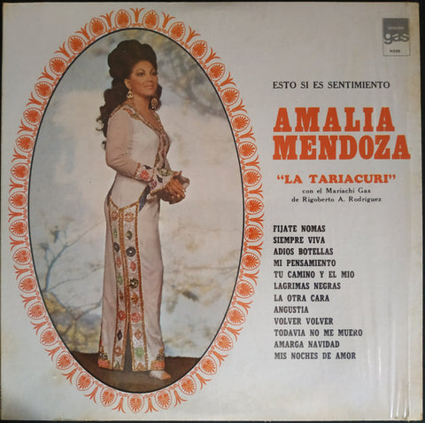 Amalia Mendoza – Esto Si Es Sentimiento [VINTAGE VINYL]