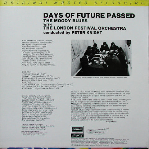 The Moody Blues - Days Of Future Passed (Original Master Recording) [VINTAGE]