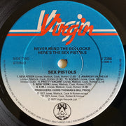 Sex Pistols ‎– Never Mind The Bollocks Here's The Sex Pistols [1ST PRESS VINTAGE VINYL]