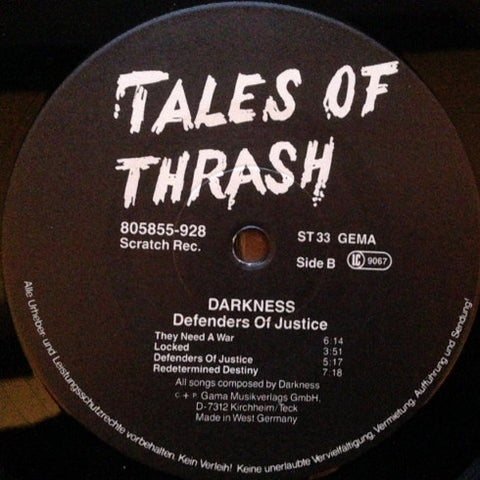 Darkness ‎– Defenders Of Justice [VINTAGE]
