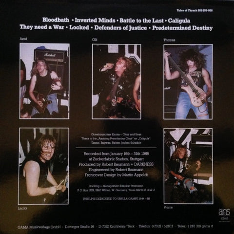 Darkness ‎– Defenders Of Justice [VINTAGE]
