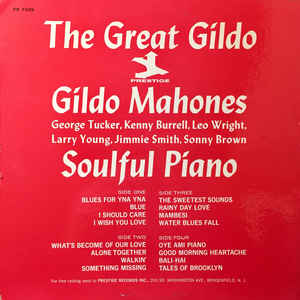 Gildo Mahones - The Great Gildo / Soulful Piano [VINTAGE VINYL]