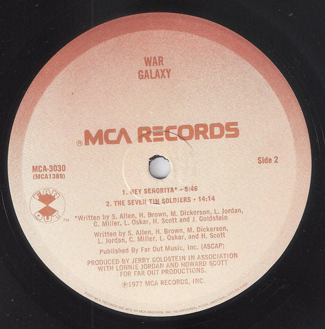 War ‎– Galaxy [VINTAGE]