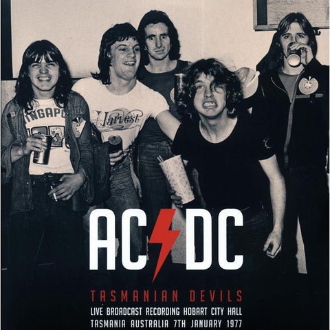 AC/DC - Tasmanian Devils: Live Broadcast Recording Hobart City Hall,  Tasmania, Australia, 7th January 1977 (Parachute)