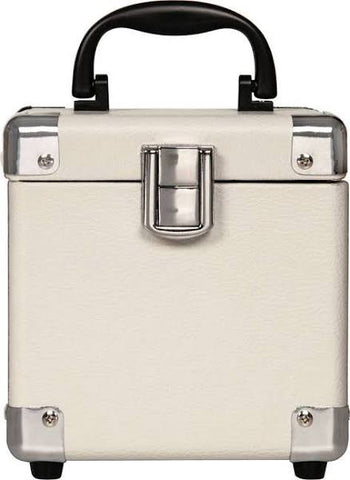 Mini Record Carrier Case - White Sand