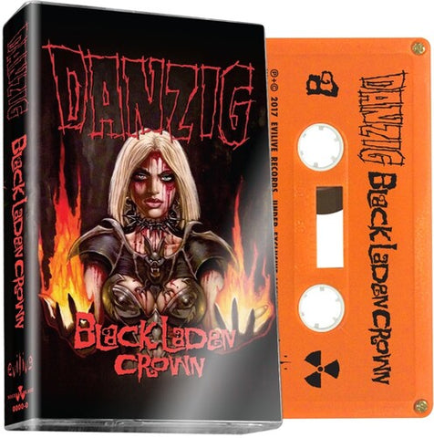 Danzig - Black Laden Crown - Orange (Colored Cassette, Orange)