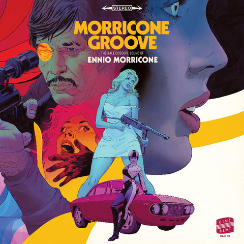 Ennio Morricone - Morricone Groove: The Kaleidoscope Sound (Original Soundtrack) [ORANGE & PINK VINYL]
