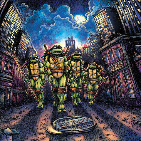 John Du Prez - Teenage Mutant Ninja Turtles (Yellow & Green Splatter Vinyl)