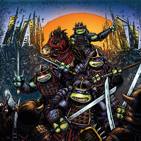 John Du Prez - Teenage Mutant Ninja Turtles Part III (Tri-Color Swirl Vinyl)